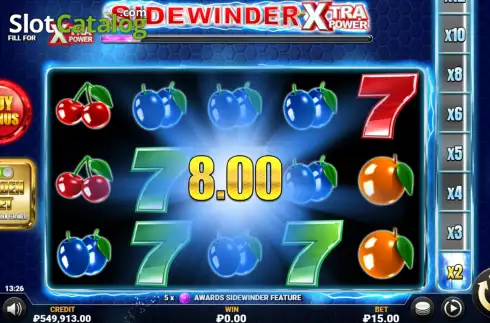 Οθόνη3. Sidewinder Xtra Power Κουλοχέρης