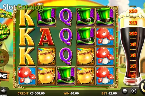 Οθόνη2. Shamrock Shenanigans Κουλοχέρης