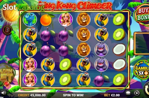 Οθόνη2. King Kong Climber Κουλοχέρης 