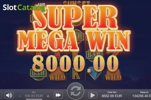 Οθόνη7. Sunset (Million Games) Κουλοχέρης