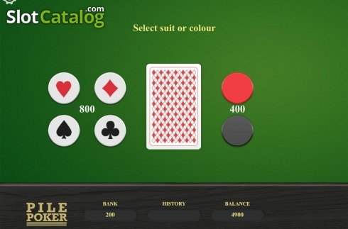 Οθόνη4. Pile Poker Κουλοχέρης