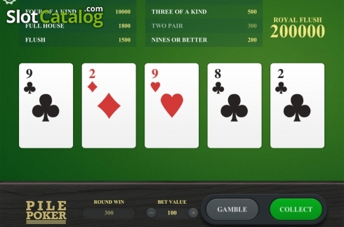 Οθόνη6. Pile Poker Κουλοχέρης