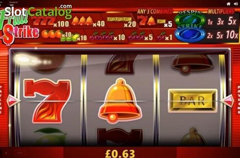 Οθόνη3. Fruit Strike (Max Win Gaming) Κουλοχέρης
