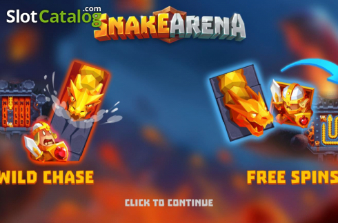 Οθόνη2. Snake Arena Κουλοχέρης 