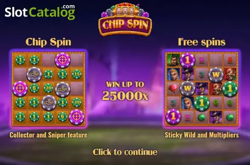Οθόνη2. Chip Spin Κουλοχέρης