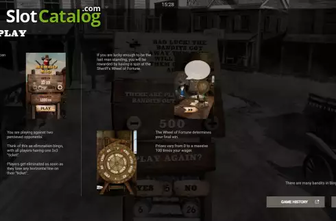Οθόνη7. Bingo the Kid Κουλοχέρης 