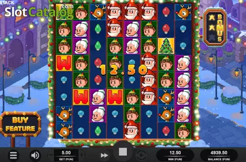 Οθόνη4. Santa's Stack Κουλοχέρης