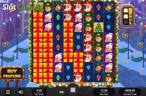 Οθόνη5. Santa's Stack Κουλοχέρης