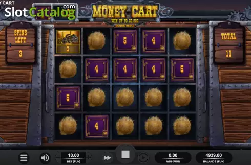 Οθόνη5. Money Cart Bonus Reels Κουλοχέρης