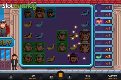Οθόνη4. Banana Town Κουλοχέρης