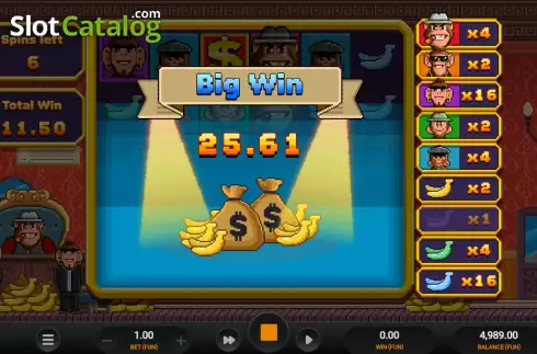Οθόνη9. Banana Town Κουλοχέρης