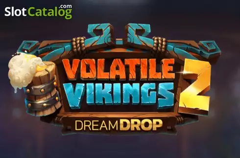 Volatile Vikings 2 Dream Drop Λογότυπο Volatile Vikings 2 Dream Drop Λογότυπο