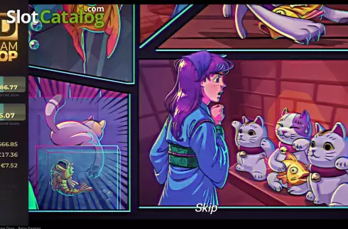 Οθόνη2. Neko Night Dream Drop Κουλοχέρης