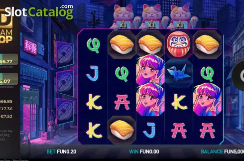 Οθόνη4. Neko Night Dream Drop Κουλοχέρης