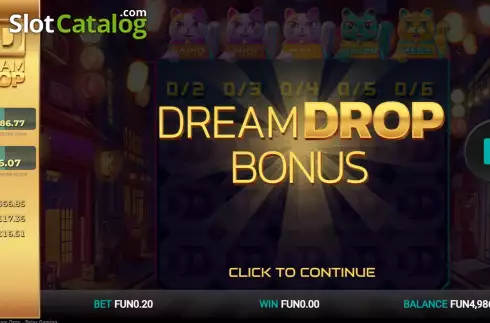 Οθόνη8. Neko Night Dream Drop Κουλοχέρης
