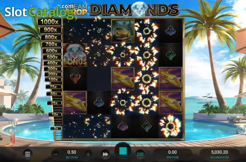 Οθόνη4. Dream Drop Diamonds Κουλοχέρης