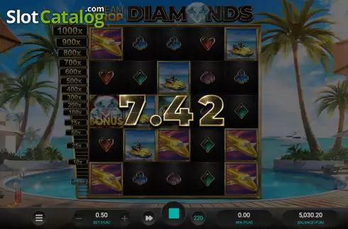 Οθόνη5. Dream Drop Diamonds Κουλοχέρης
