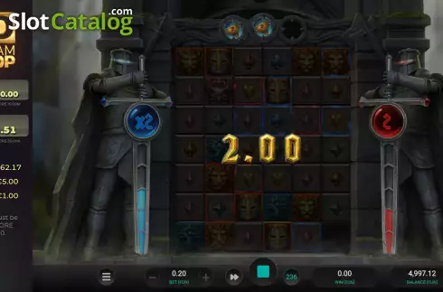Οθόνη5. Templar Tumble 2 Dream Drop Κουλοχέρης