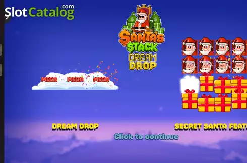 Οθόνη2. Santa’s Stack Dream Drop Κουλοχέρης