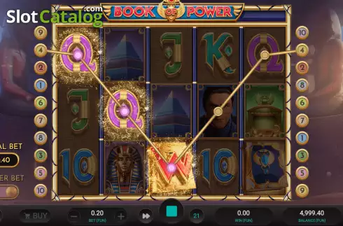 Οθόνη4. Book of Power (Relax Gaming) Κουλοχέρης
