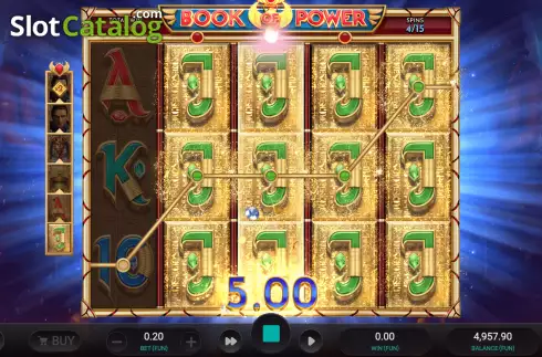 Οθόνη7. Book of Power (Relax Gaming) Κουλοχέρης