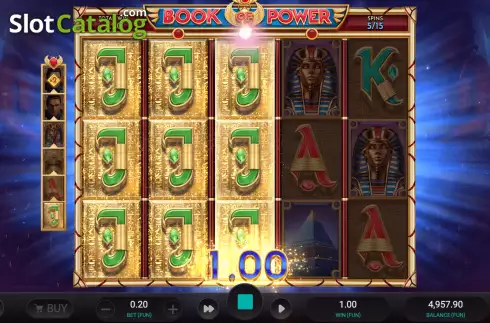 Οθόνη8. Book of Power (Relax Gaming) Κουλοχέρης