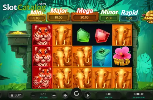Οθόνη3. Jungle Jamboree Κουλοχέρης