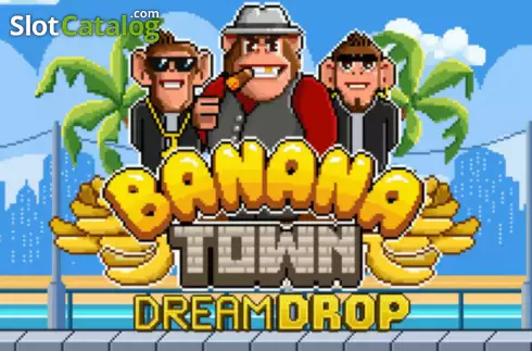 Banana Town Dream Drop Λογότυπο Banana Town Dream Drop Λογότυπο
