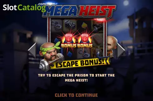 Οθόνη2. Mega Heist Κουλοχέρης 