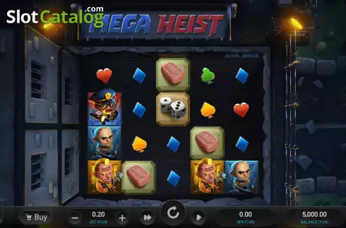 Οθόνη3. Mega Heist Κουλοχέρης 
