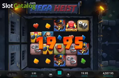Οθόνη4. Mega Heist Κουλοχέρης 