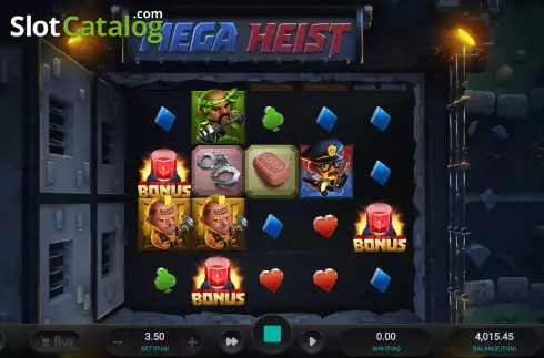 Οθόνη5. Mega Heist Κουλοχέρης 