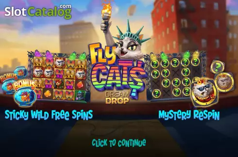 Οθόνη2. Fly Cats Dream Drop Κουλοχέρης