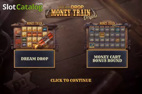 Οθόνη2. Money Train Origins Dream Drop Κουλοχέρης