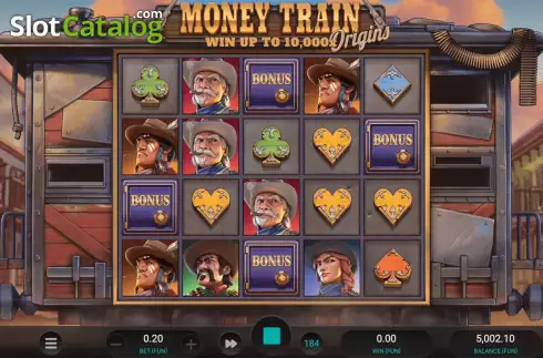 Οθόνη5. Money Train Origins Dream Drop Κουλοχέρης
