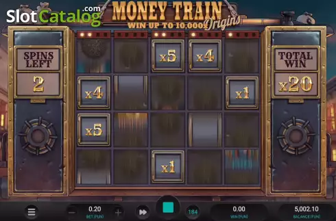 Οθόνη7. Money Train Origins Dream Drop Κουλοχέρης