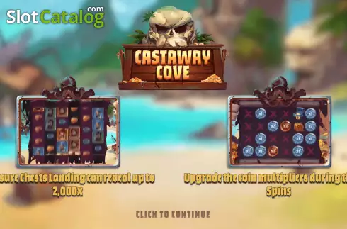 Οθόνη2. Castaway Cove Κουλοχέρης
