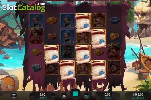Οθόνη4. Castaway Cove Κουλοχέρης