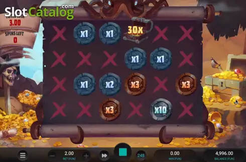 Οθόνη8. Castaway Cove Κουλοχέρης