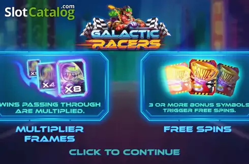 Οθόνη2. Galactic Racers Dream Drop Κουλοχέρης