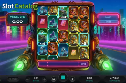 Οθόνη6. Galactic Racers Dream Drop Κουλοχέρης