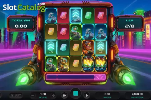 Οθόνη7. Galactic Racers Dream Drop Κουλοχέρης