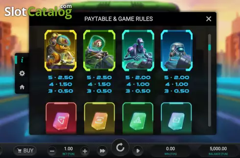 Οθόνη9. Galactic Racers Dream Drop Κουλοχέρης