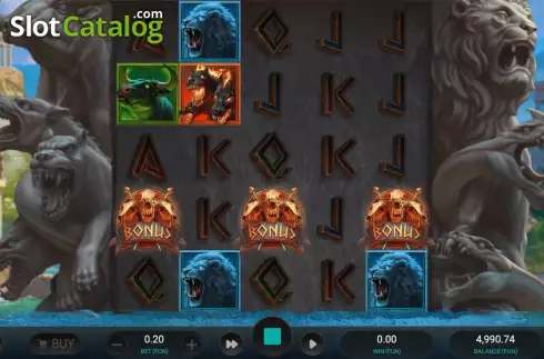 Οθόνη4. Hercules Unleashed Κουλοχέρης