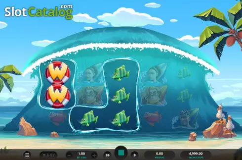 Οθόνη4. Cowabunga Dream Drop Κουλοχέρης