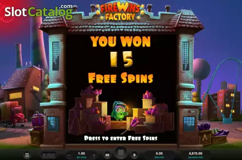 Οθόνη7. Firewins Factory Κουλοχέρης