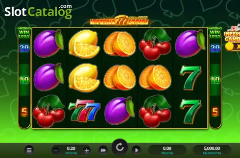 Οθόνη2. Inferno Strike Dream Drop Κουλοχέρης