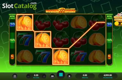 Οθόνη3. Inferno Strike Dream Drop Κουλοχέρης