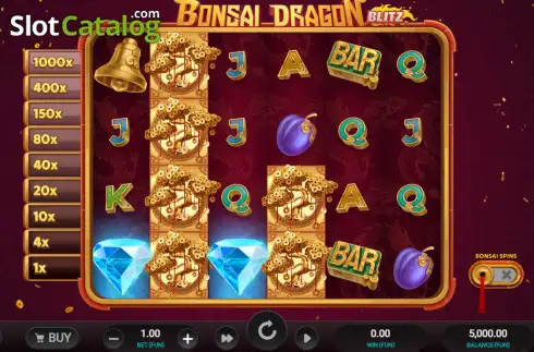 Οθόνη2. Bonsai Dragon Blitz Dream Drop Κουλοχέρης