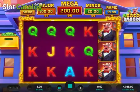 Οθόνη3. Bacon Bankroll Κουλοχέρης
